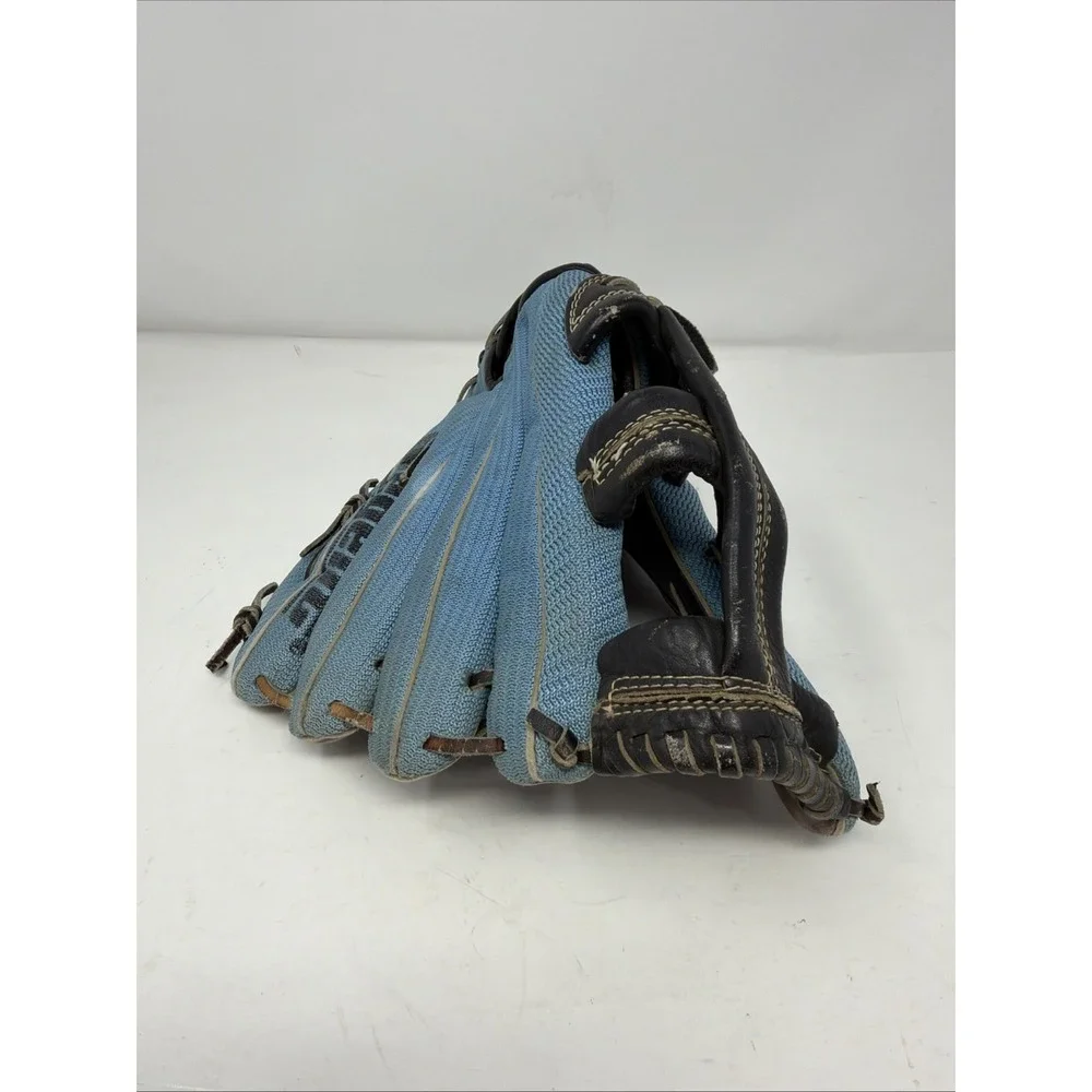 Vintage Regent Baseball Glove Left‎ Handed Blue Mesh Fabric Fielding Mitt Korea
